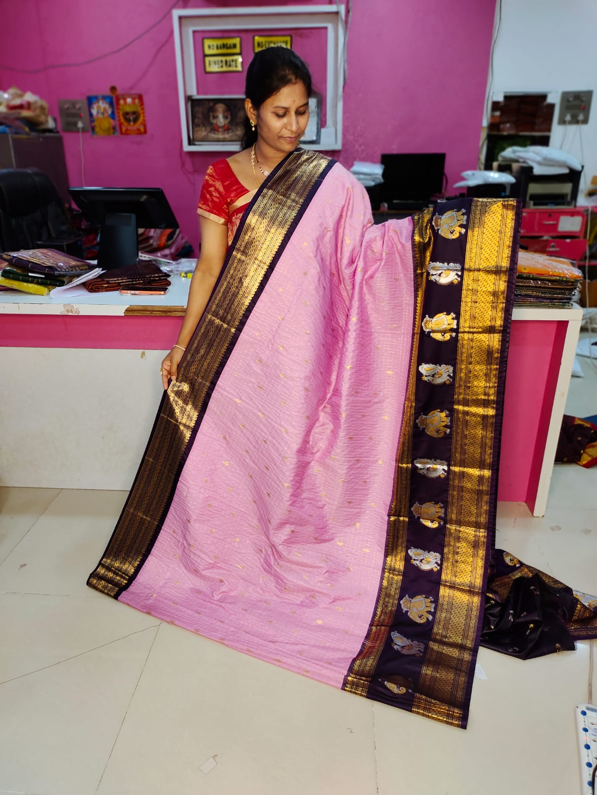 Vintage gadwal sarees