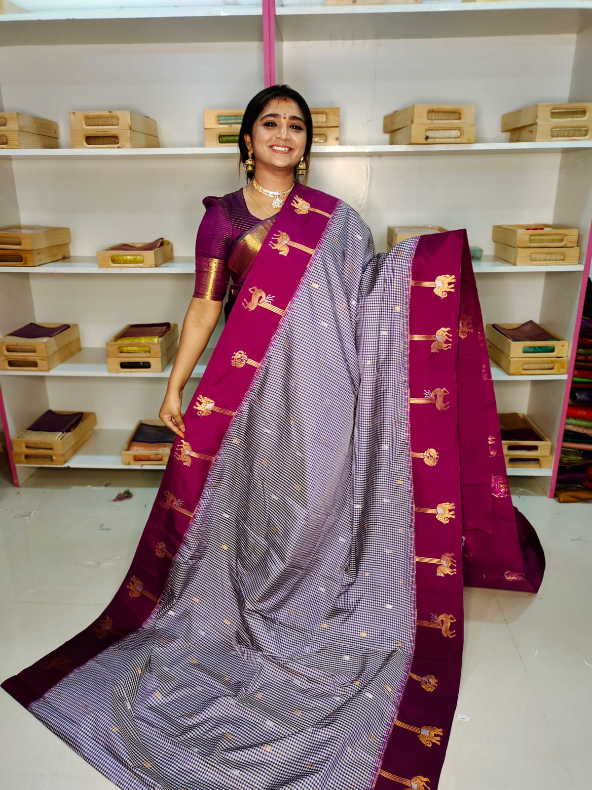 Primeme gadwal silk saree