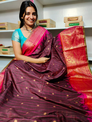 Vitange gadwal silk
