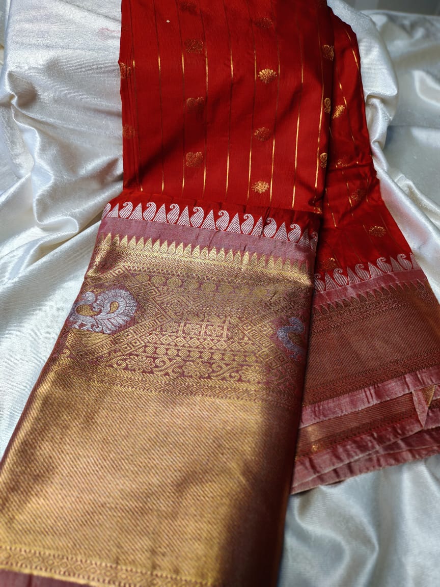 Vitange gadwal silk