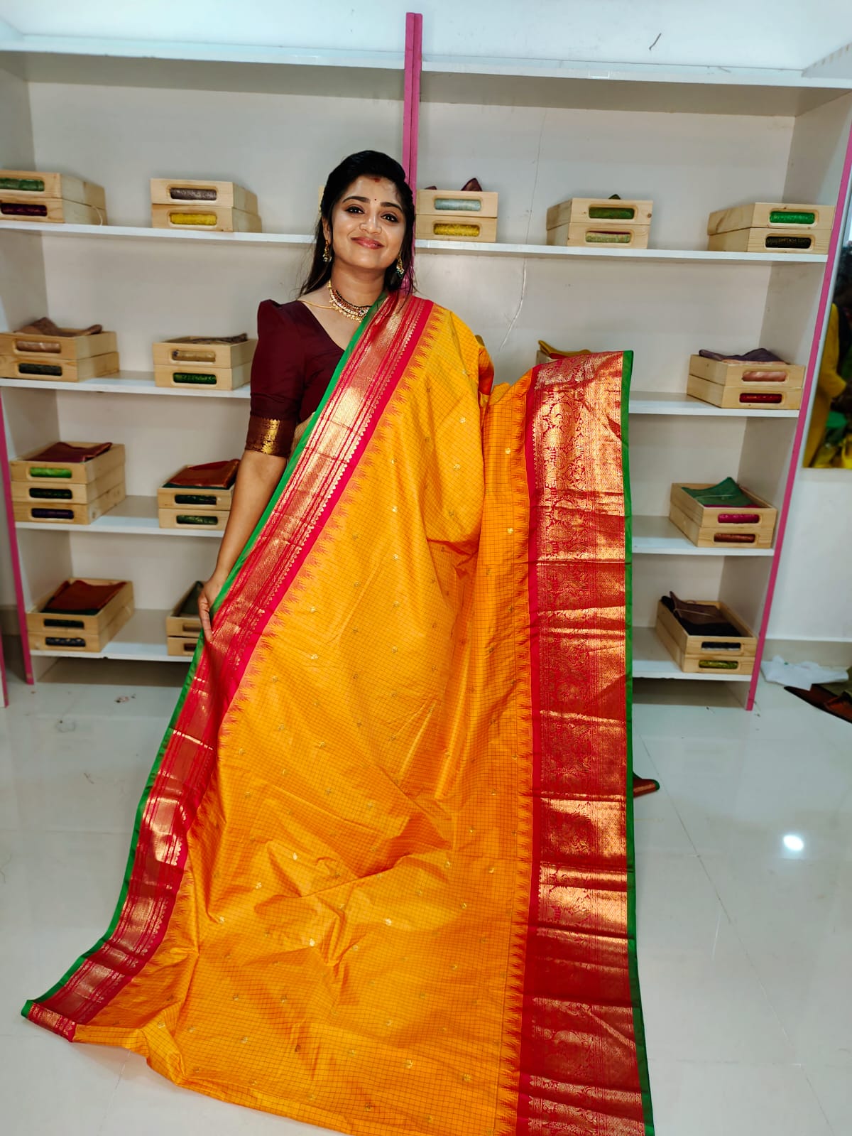 50% offer gadwal silk sarees