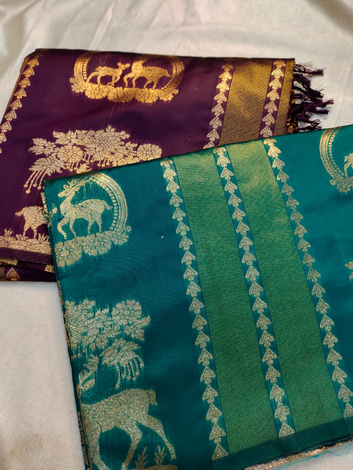 1+1 banarasi saree