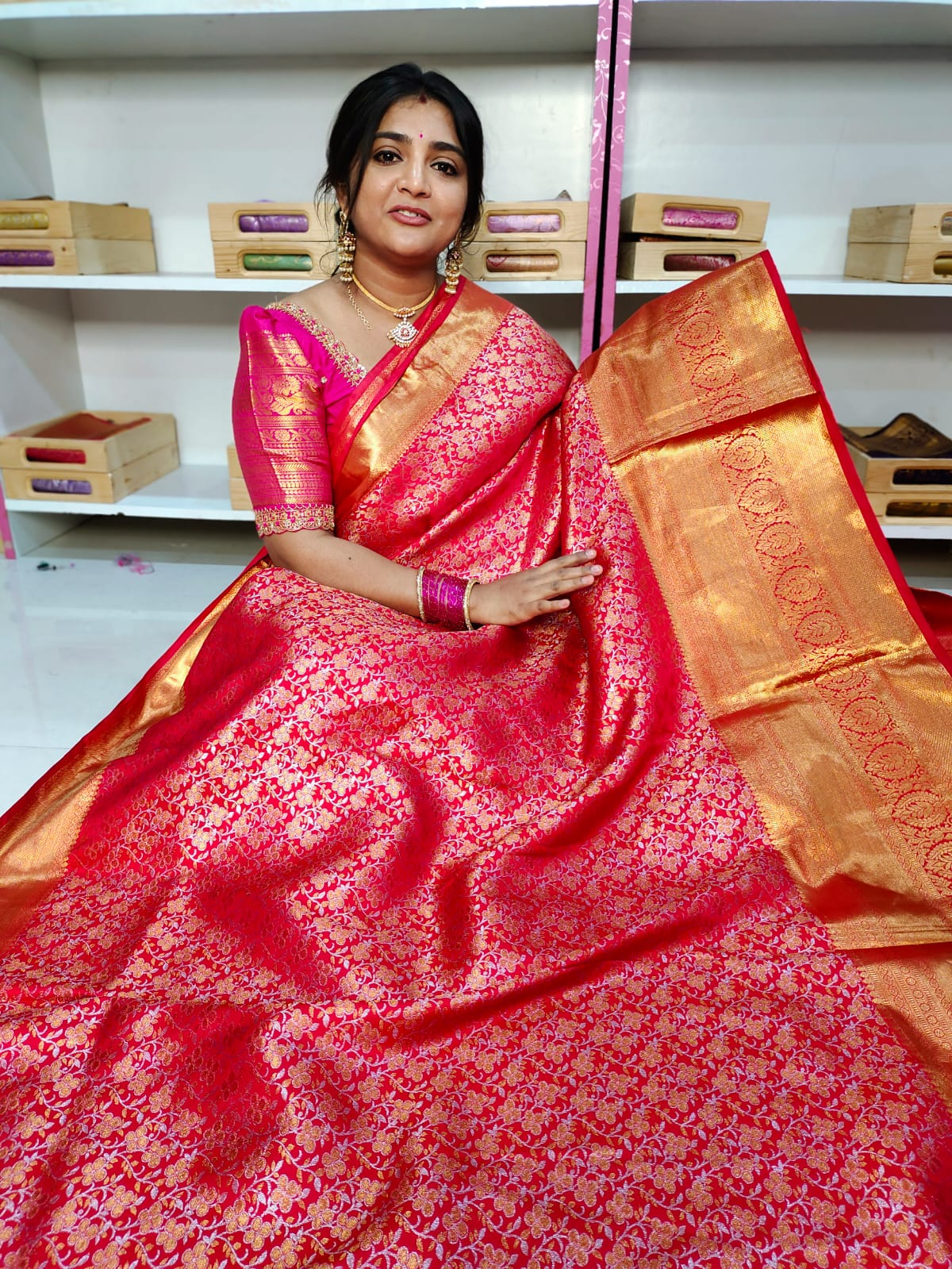 90% offer kanchi pattu collections