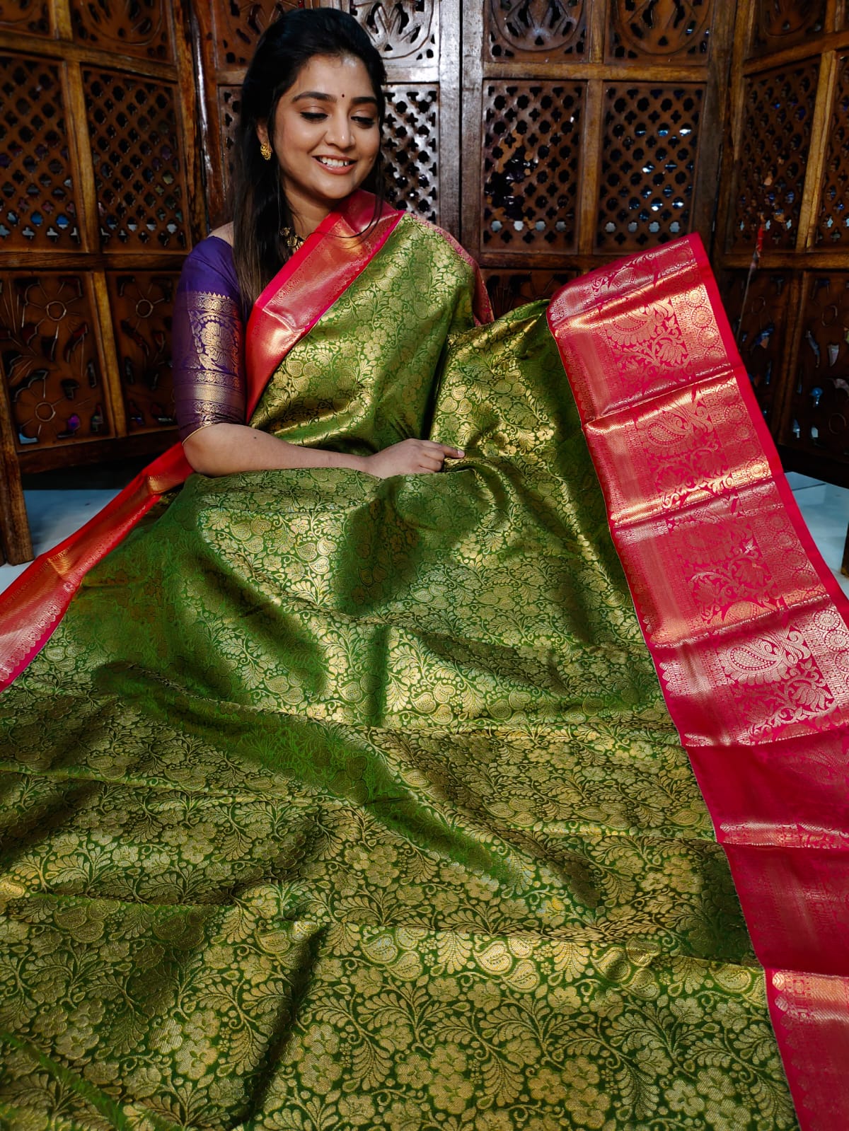 90% ఆఫర్ కంచి పట్టు సేకరణ