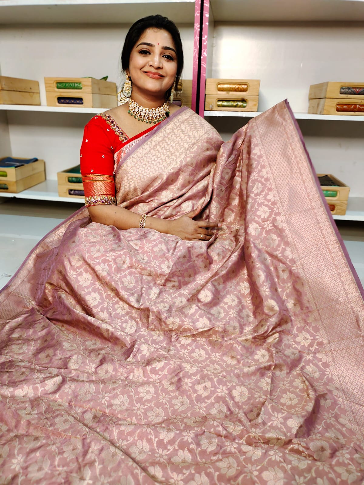 80% Katan banarasi sarees