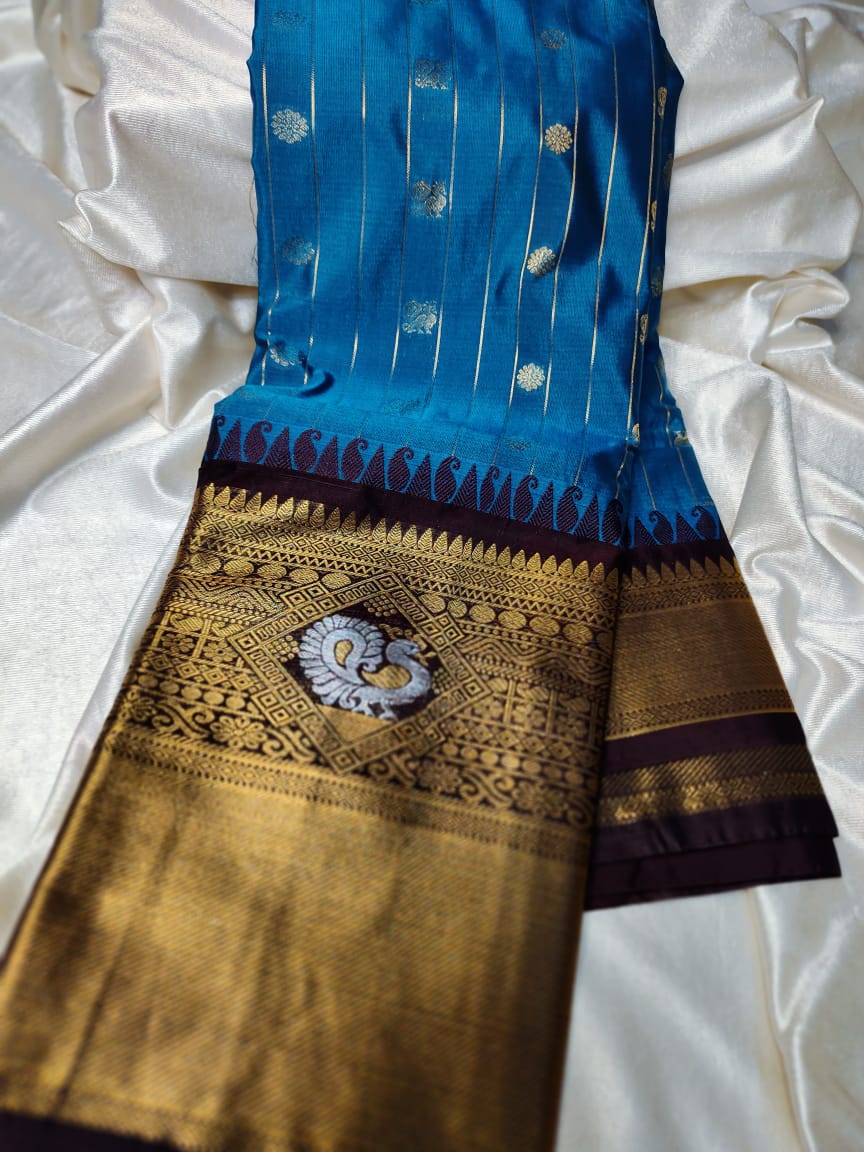Vitange gadwal silk