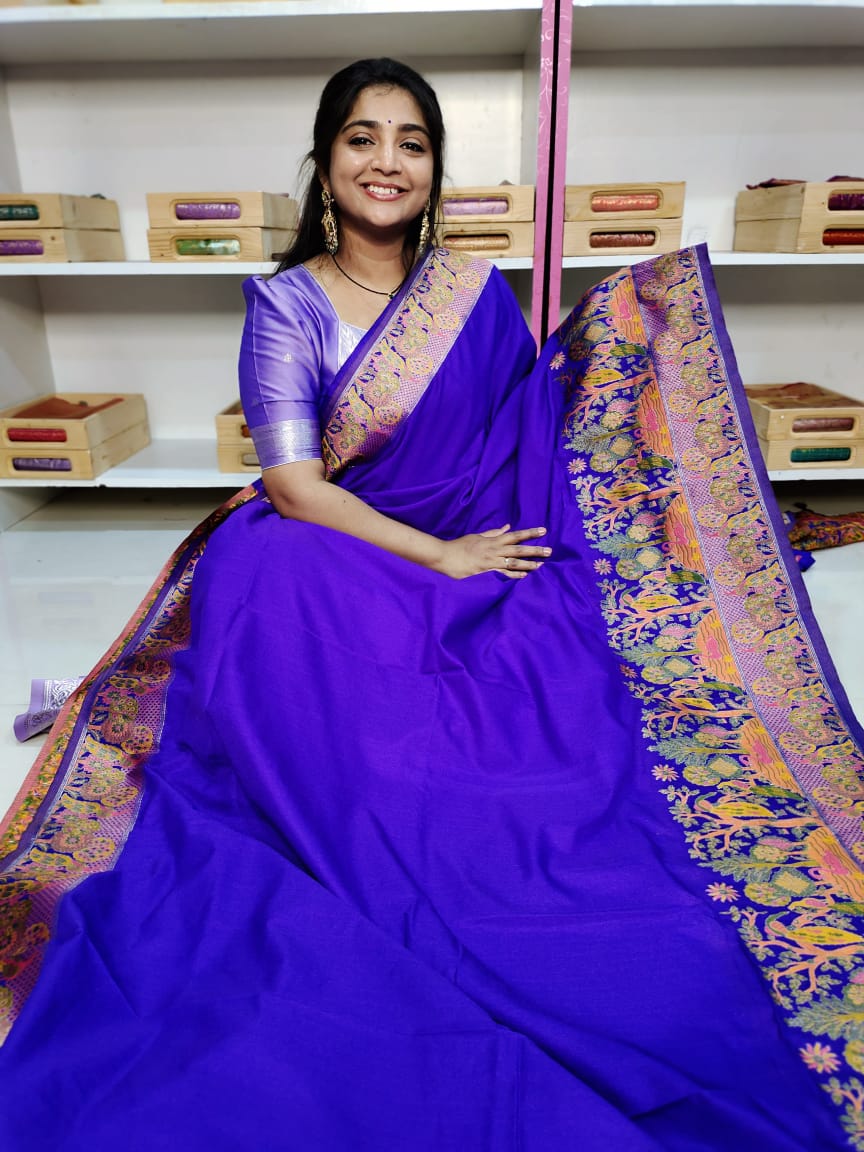 50% offer banarasi georgette saree