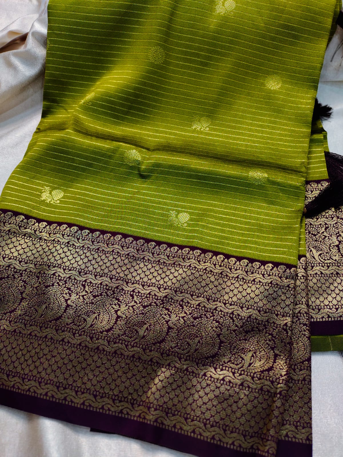 Vintage gadwal silk