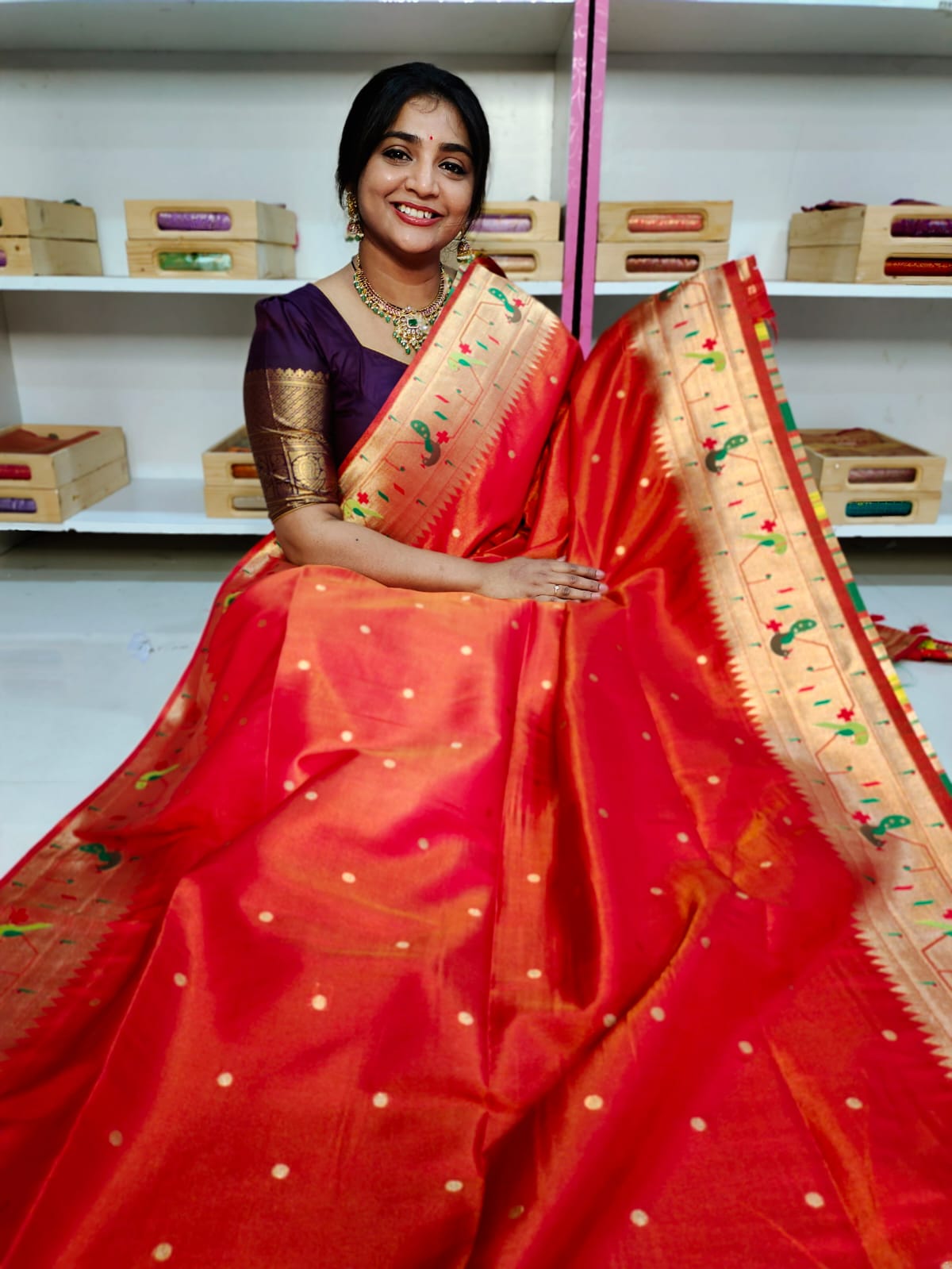 Banarasi tishu saree