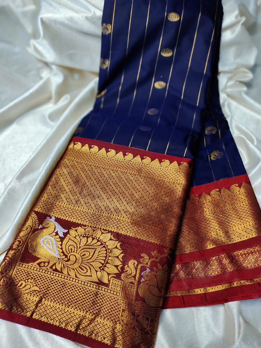 Vitange gadwal silk
