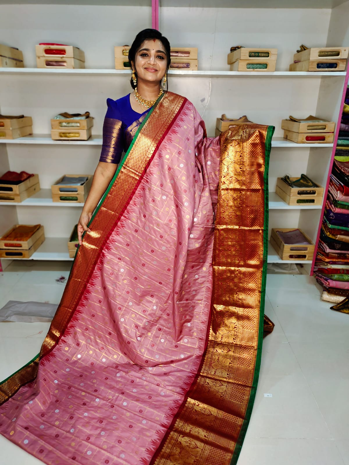 Primeme gadwal silk saree