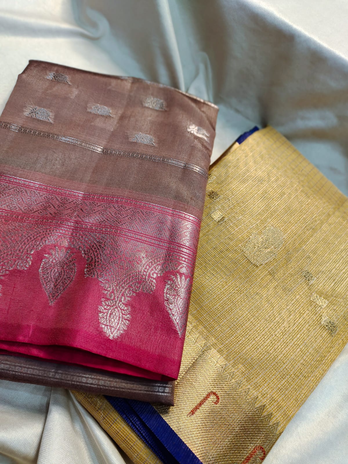 1+1 fancy saree