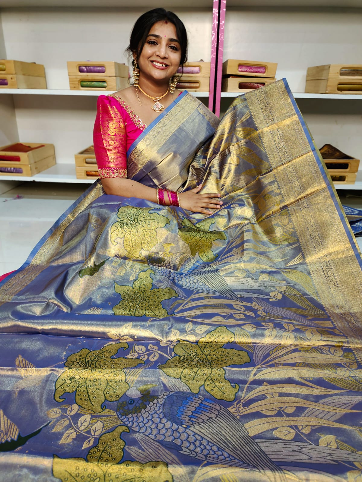 90% offer kanchi pattu collections