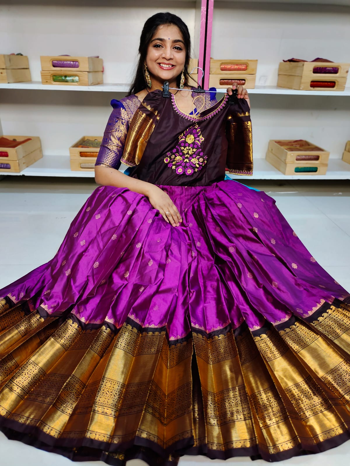 Gadwal frock