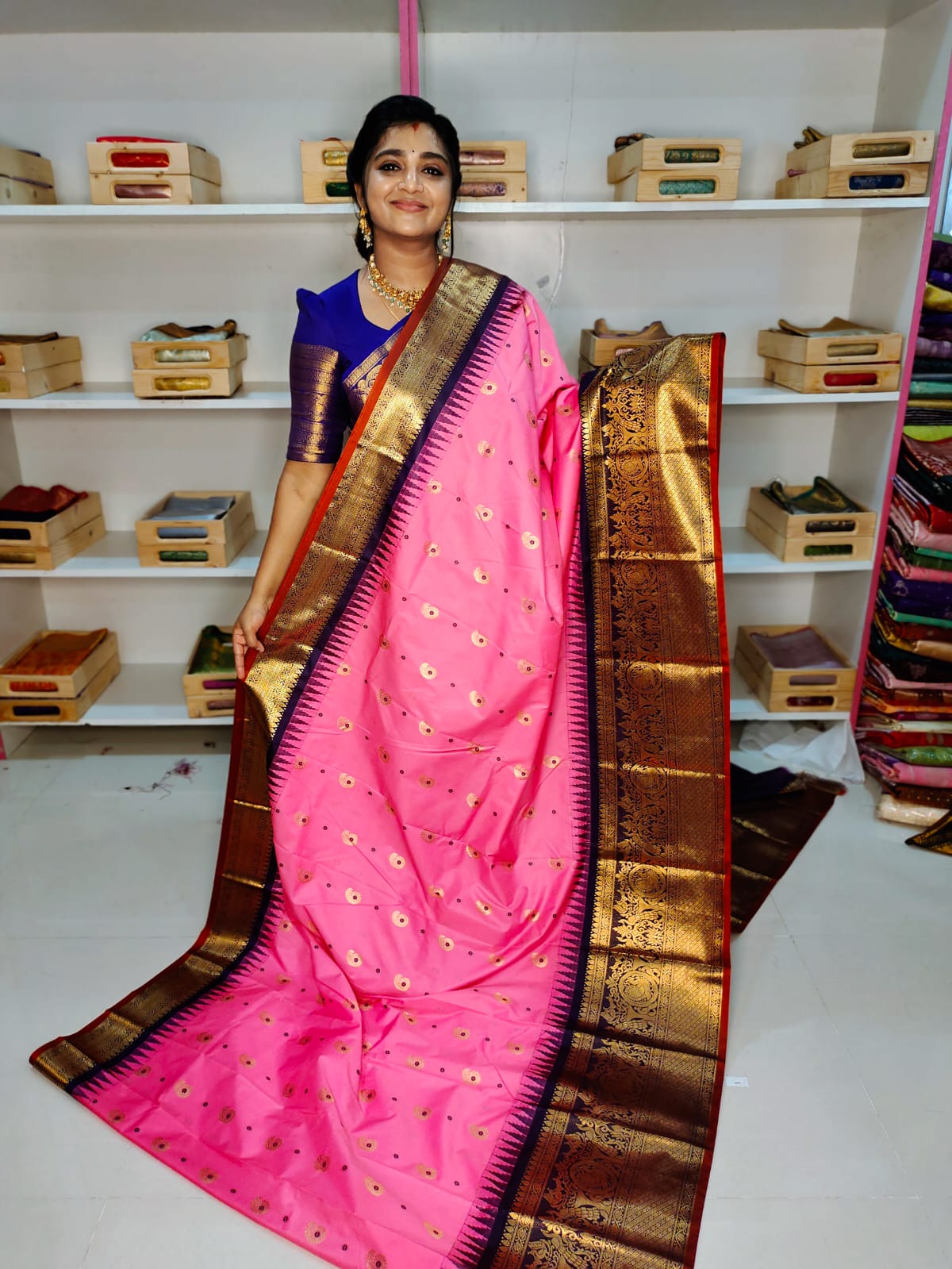 Primeme gadwal silk saree