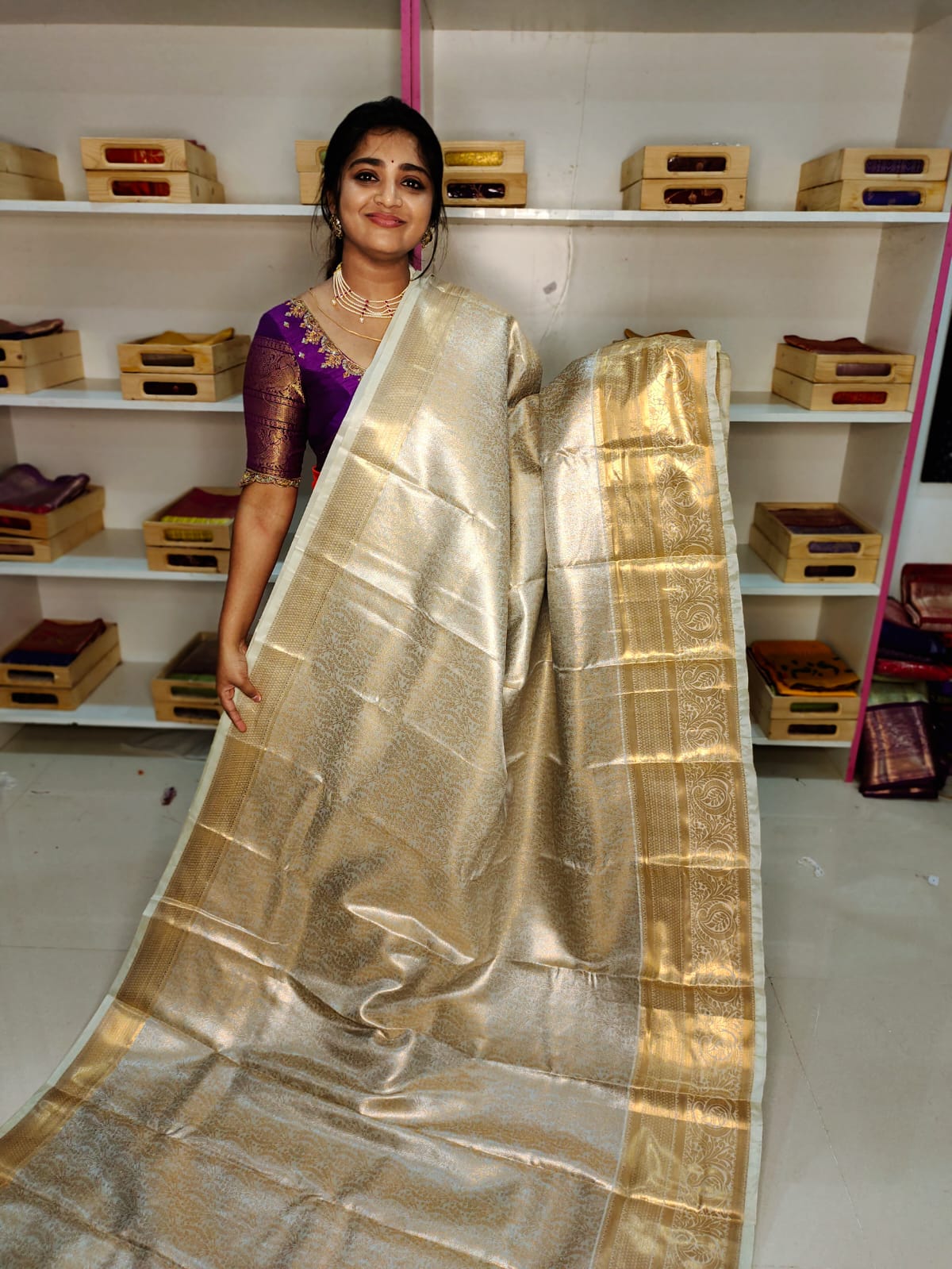 90% kanchi pattu collection