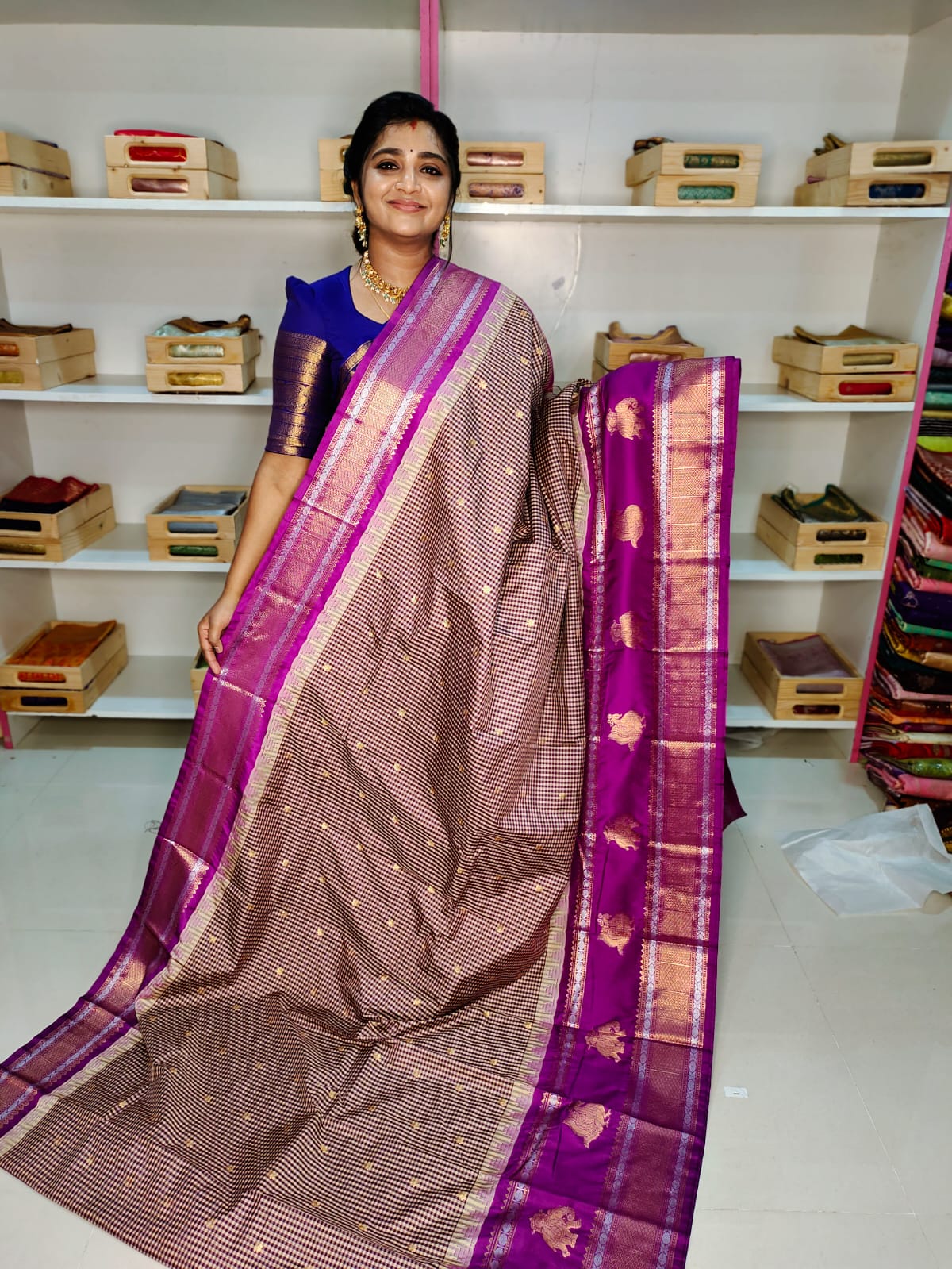 Primeme gadwal silk saree