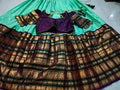 Vintage gadwal lehangas