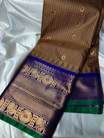 Vitange gadwal silk
