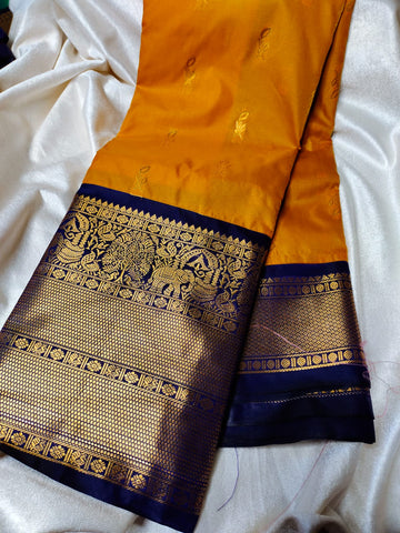 Vitange gadwal silk saree