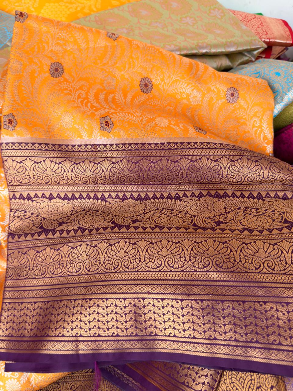 90% offer Kanchi pattu collection