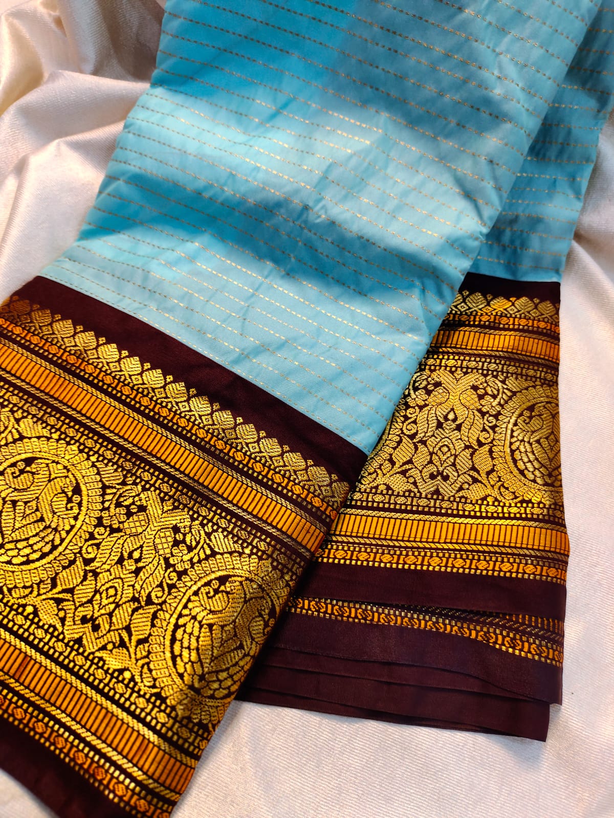 Vintage gadwal silk