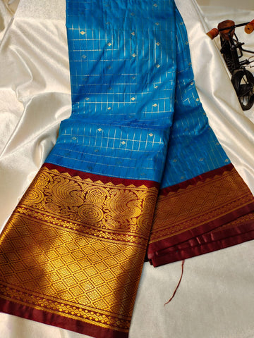 Vitange gadwal silk