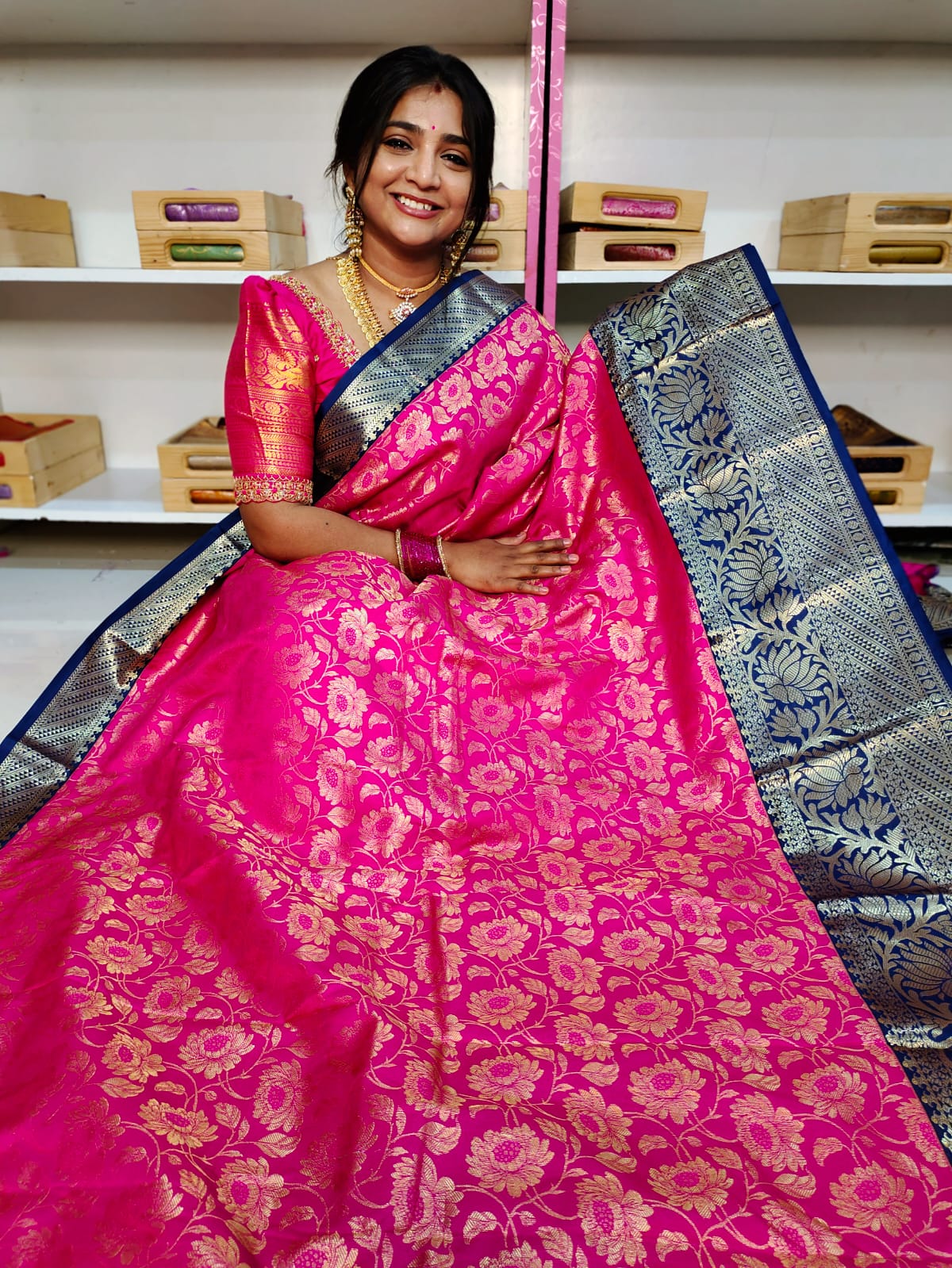 90% offer Kanchi pattu collection