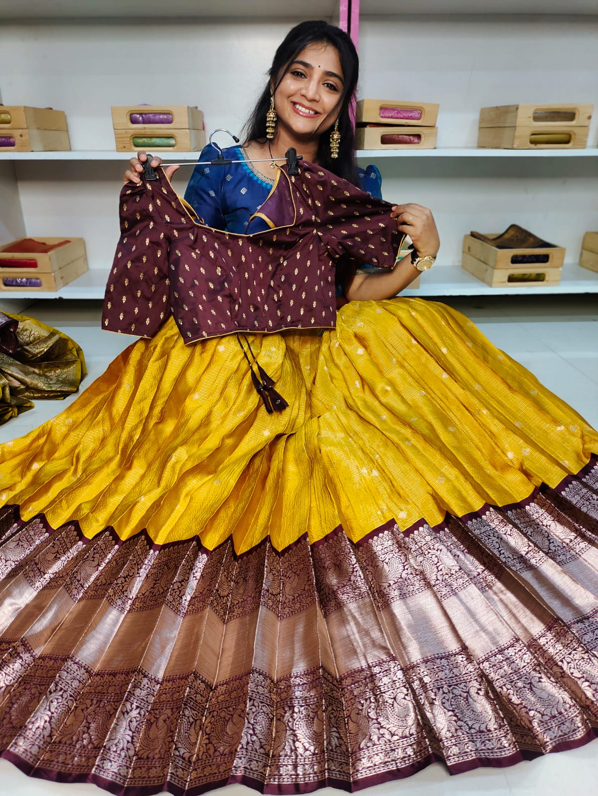 Banarasi lehangas