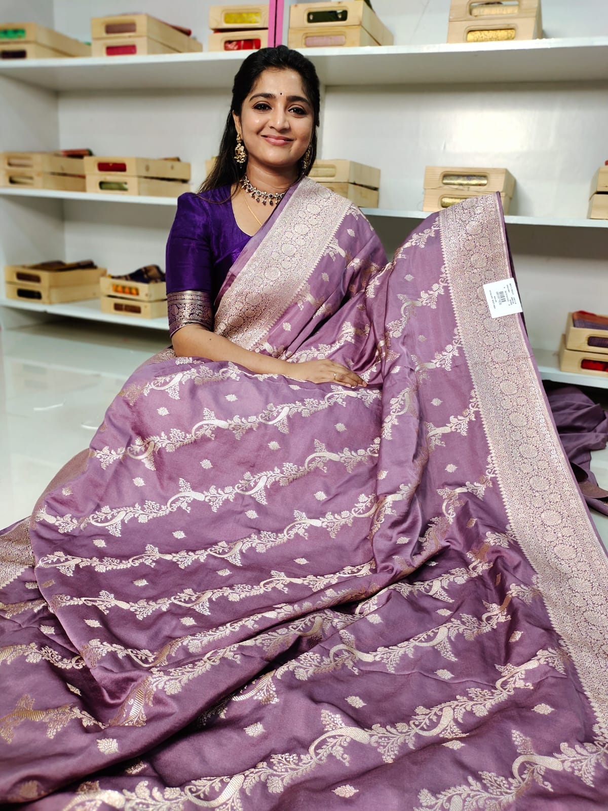 Katan banarasi silk