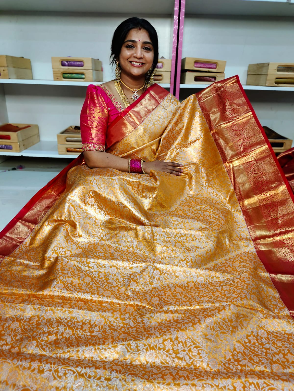 90% offer Kanchi pattu collection