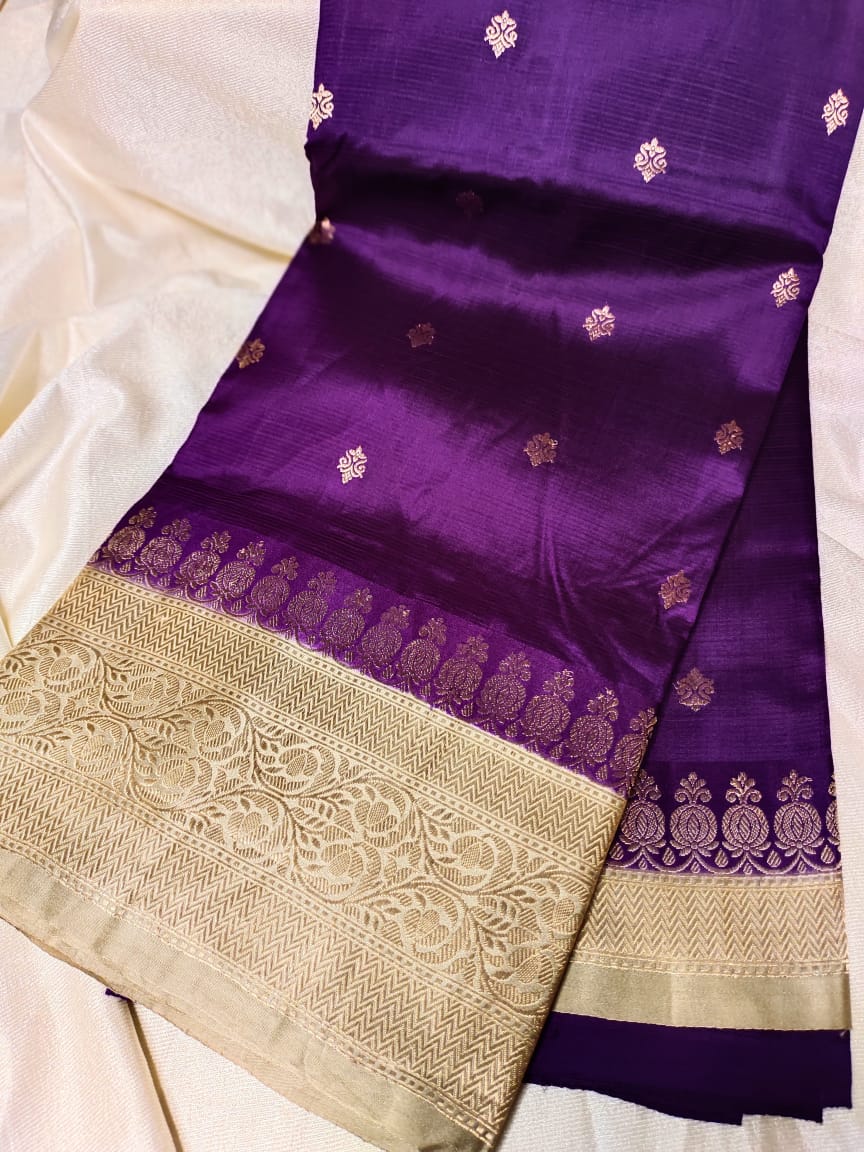 100% silk mark certified green Mango silk saree