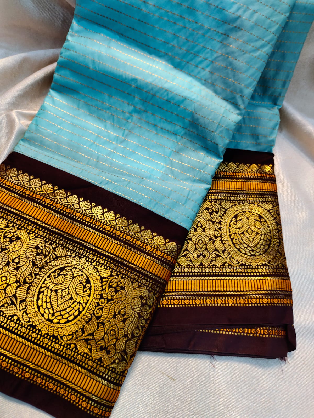 Vintage gadwal silk