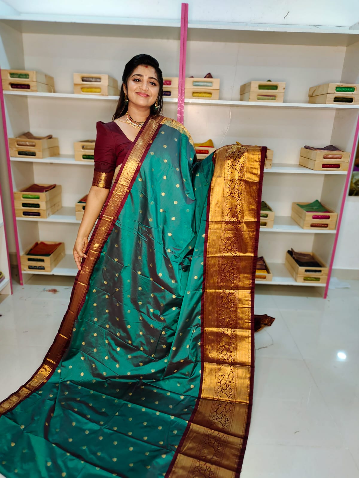 50% offer gadwal silk sarees