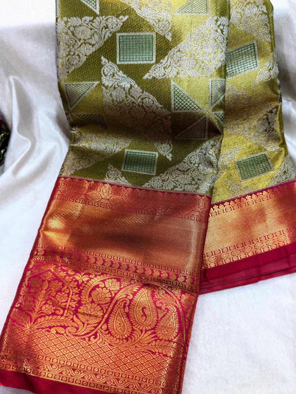 90% offer Kanchi pattu collection