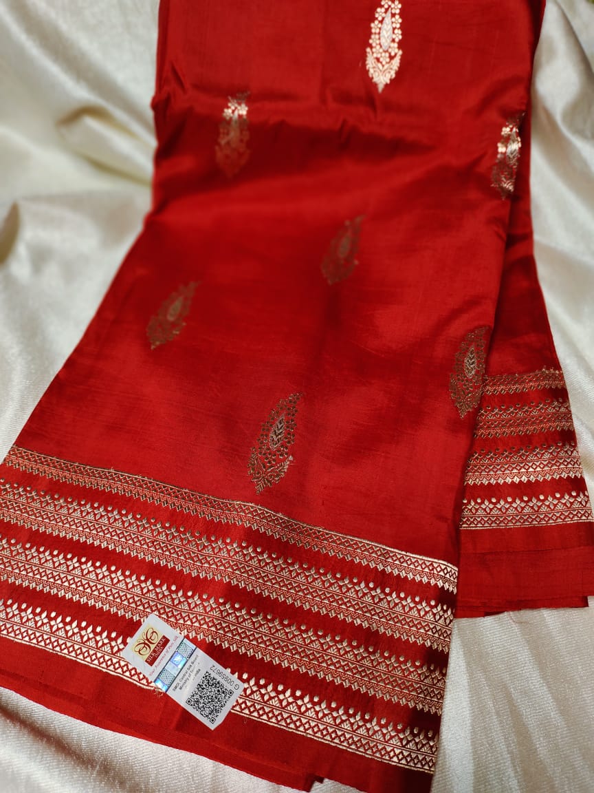 100% silk mark certified green Mango silk saree
