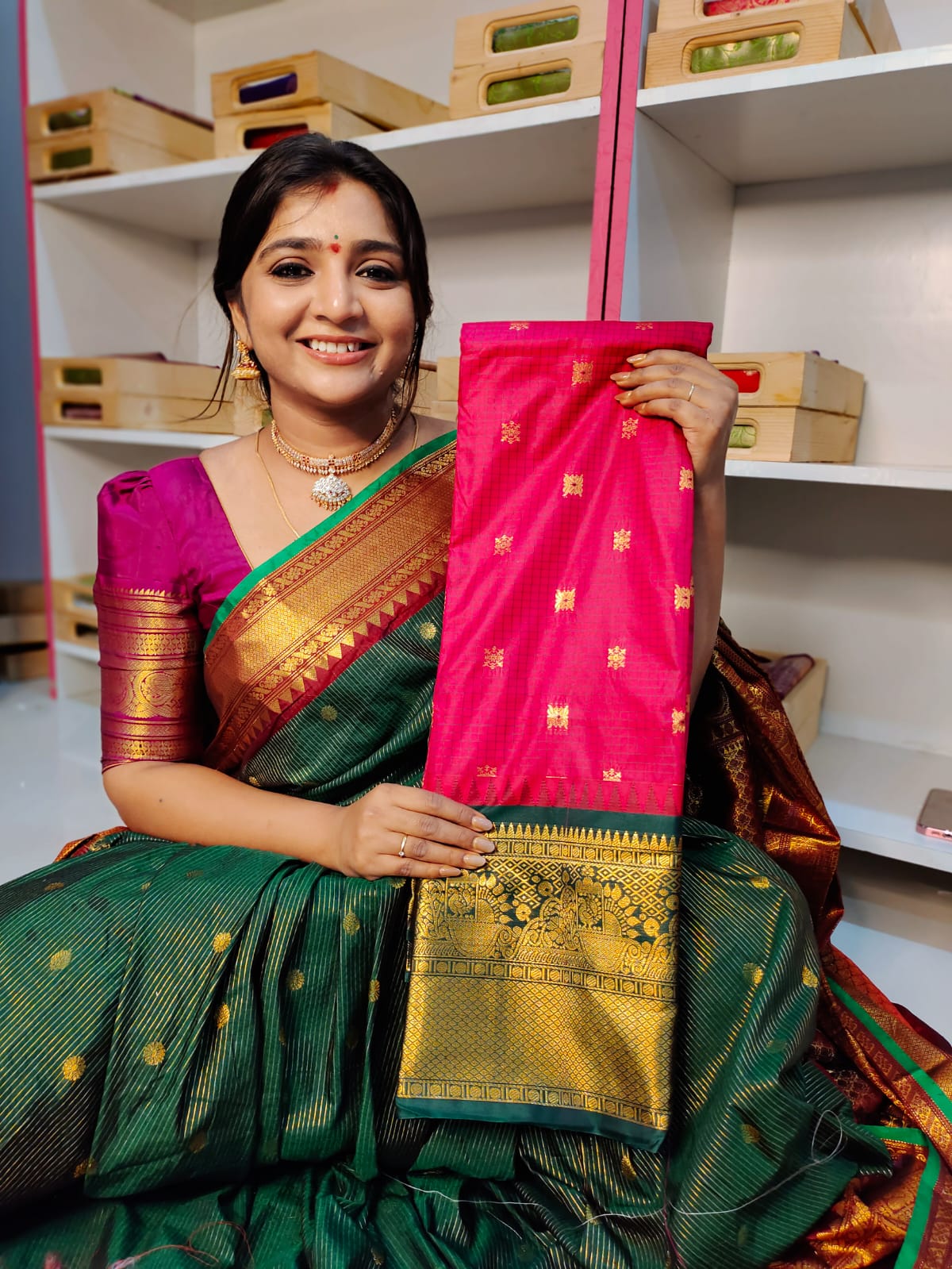 శ్రావణమాసం గద్వాల్ సిల్క్
