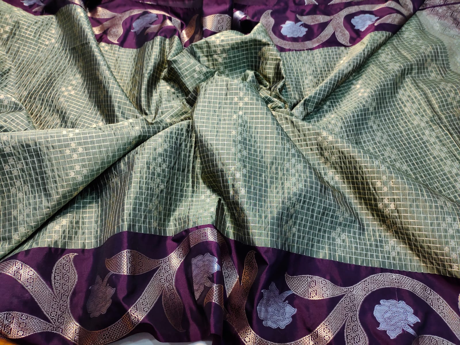 Primeme katan saree
