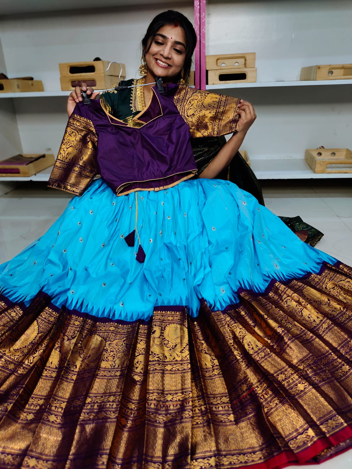 Sales  Gadwal lehangas