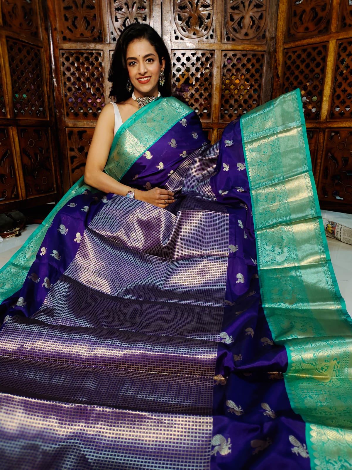 50% offer banarasi silk saree
