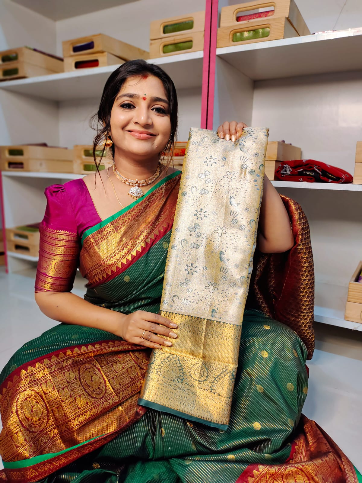 90% offer kanchi pattu collection