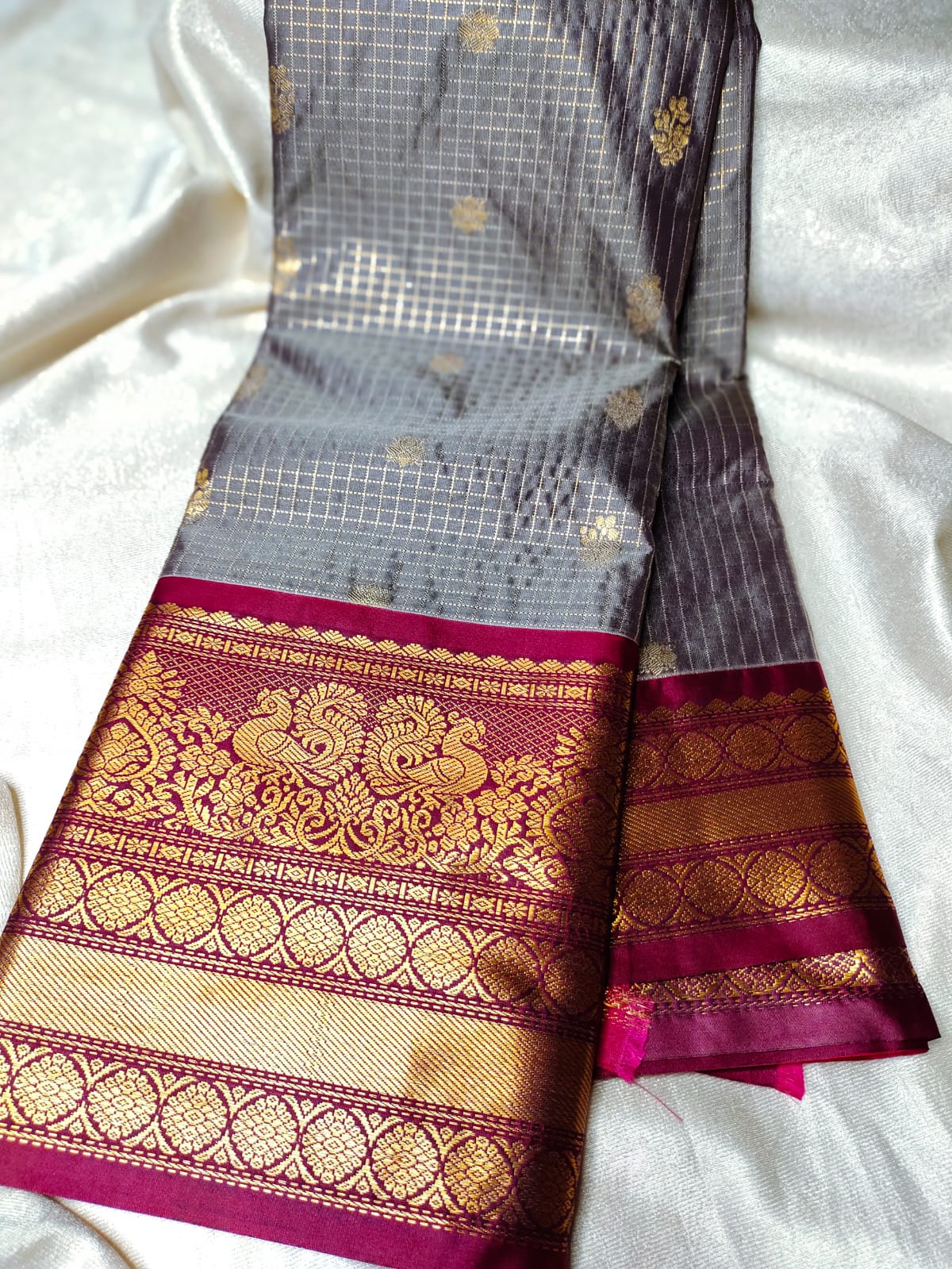 Vitange gadwal silk saree