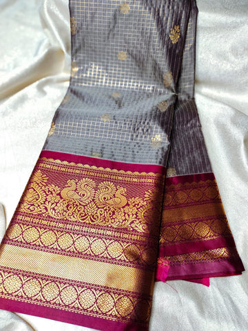 Vitange gadwal silk saree