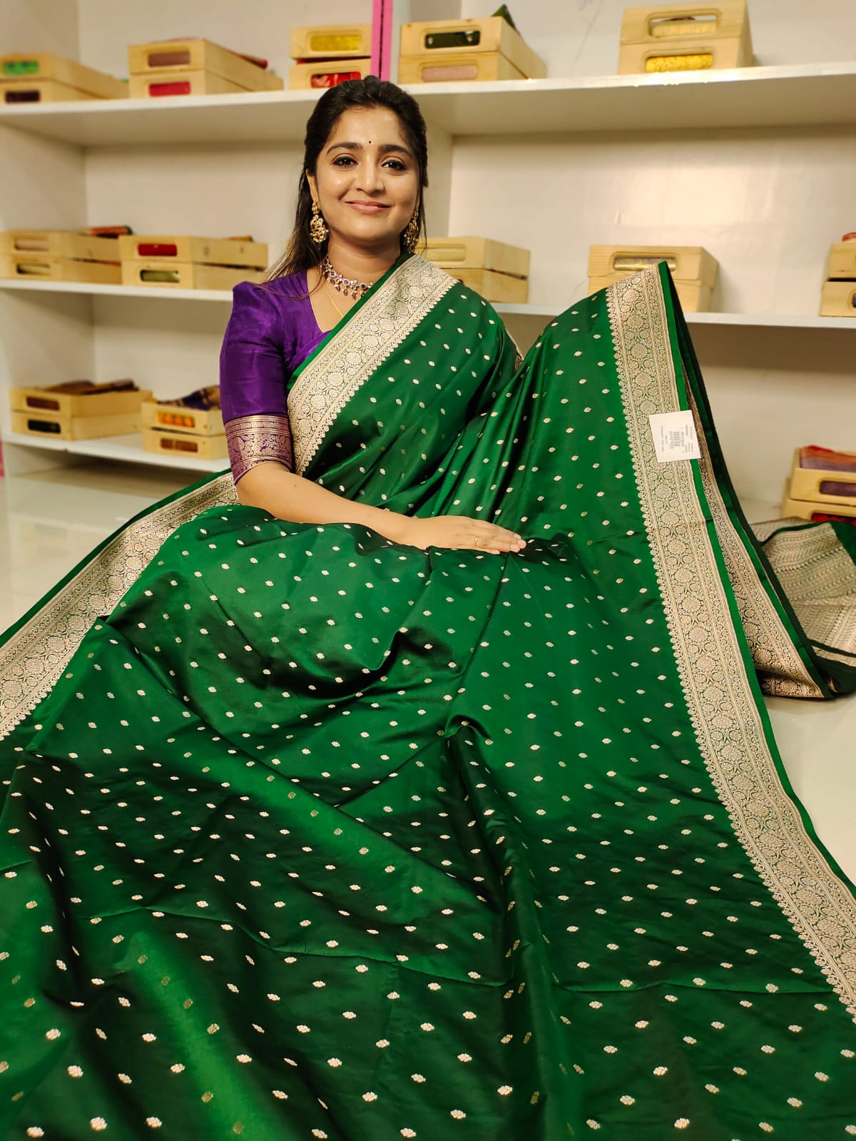Katan banarasi silk