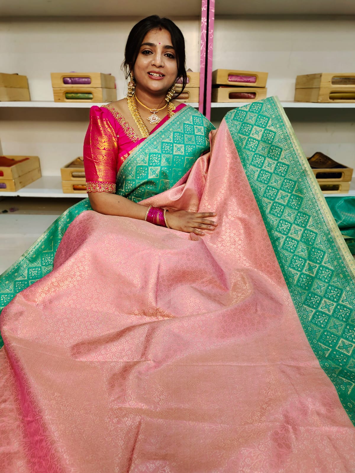 90% offer Kanchi pattu collection