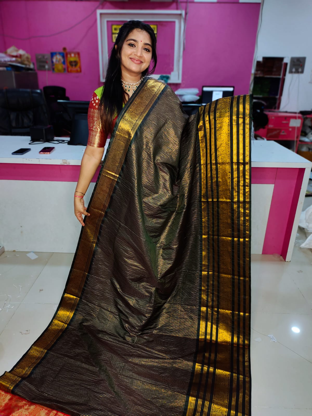 Vintage gadwal sarees