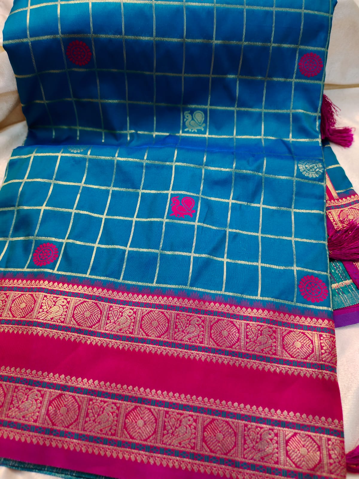 Vintage gadwal silk