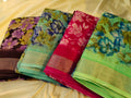 1+3 linen sarees