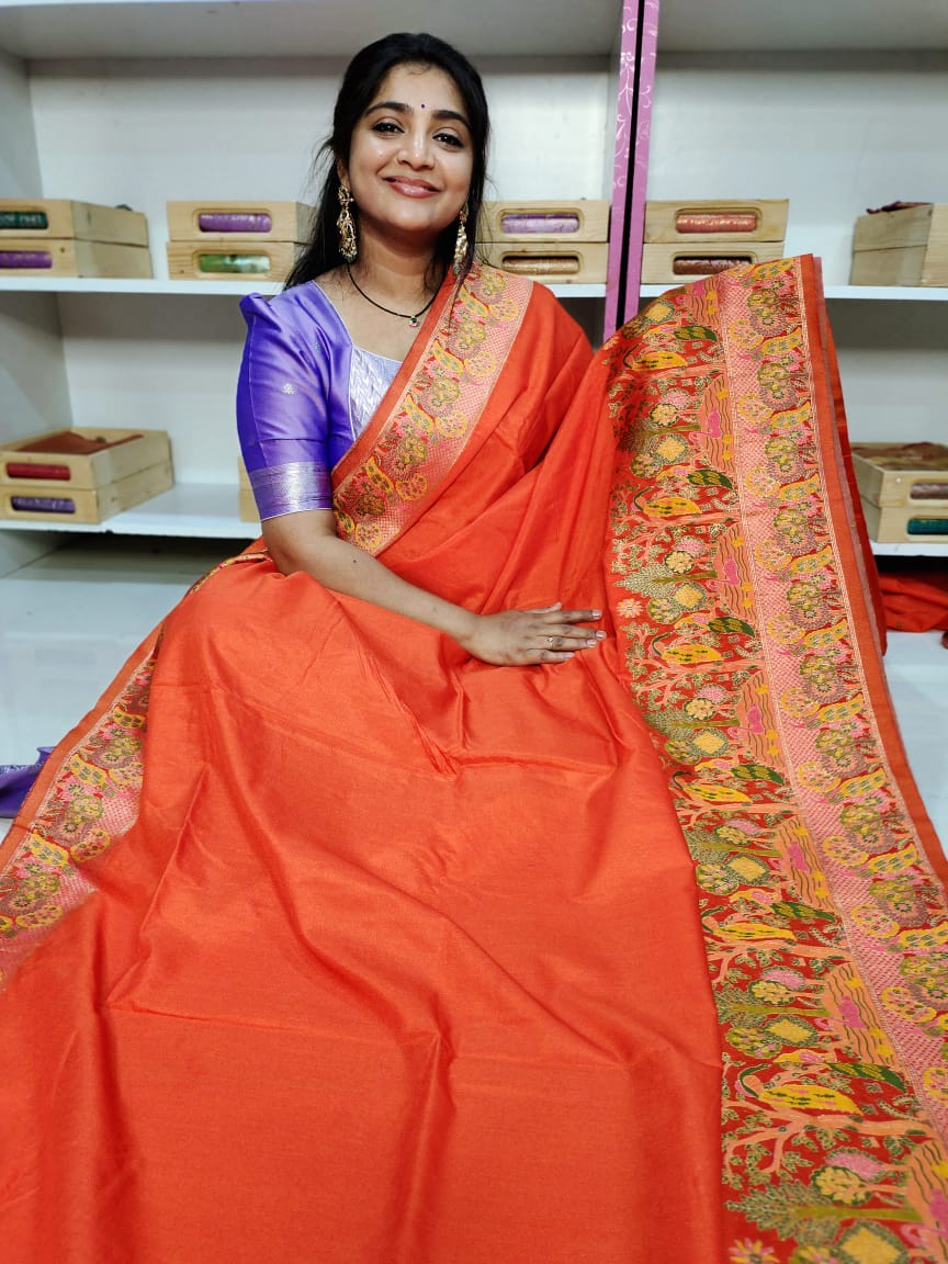 50% offer banarasi georgette saree