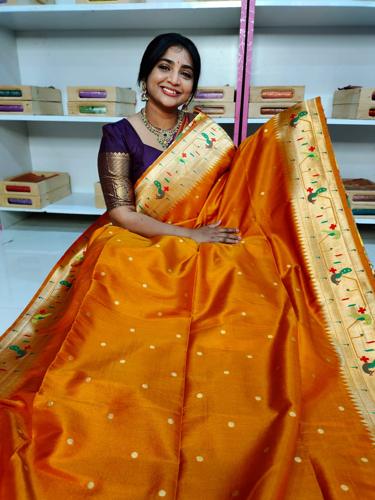 Banarasi tishu saree